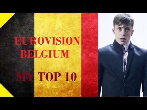 Belgium in Eurovision - My Top 10 [2000 - 2016]
