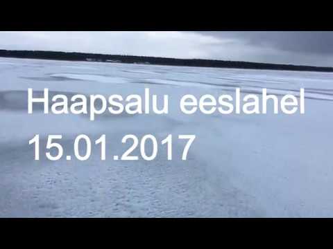 Uisutamas Haapsalu eeslahel 15.01.17