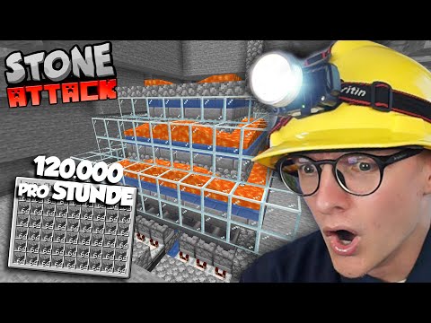 VIEL ZU OP! XXL COBBLE FARM! 120.000/STUNDE! StoneAttack! #5