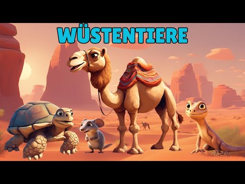 Reise in die Wüste: Wüstentiere kennenlernen für Kinder🐪🦊🦎