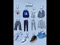 Choose ur outfits! Blue (boys edition)