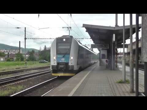 ČD 440.002 - Odjezd vlaku Os 6822 - Teplice v Čechách, 9.5.2014