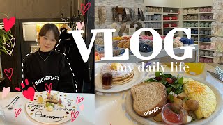 【韓国VLOG】梨泰院で記念日ディナー🍽️/ソンス・ホンデ・ヨンナムドンエリアを探索した日🍩☕️🎀