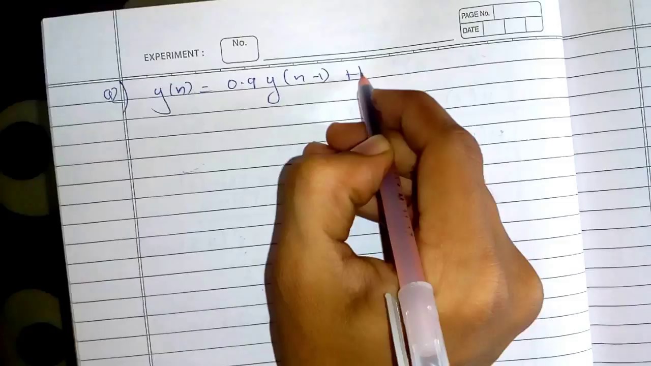 Frequency Response (Part 1) DTSP