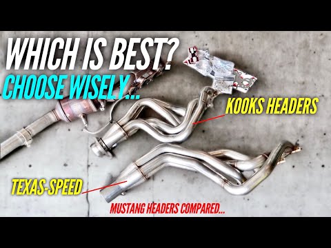 TEXAS SPEED vs KOOKS Ford Mustang Headers Comparison *WATCH BEFORE YOU BUY...