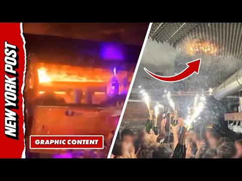 The Horrifying Moment Switzerland Ski Resort Ignites in Deadly Explosion