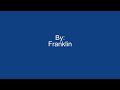 Opening 188 Franklin Plays F E A R Franklin