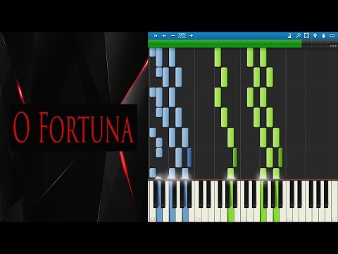 O Fortuna - Carmina Burana (Piano Solo Transcription) | Synthesia