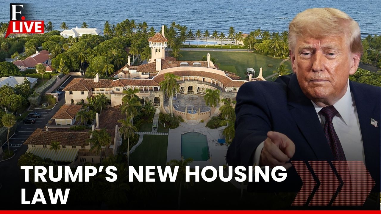 LIVE: President Donald Trump Signs 21st Century ROAD To Housing Act | U.S. Housing Policy