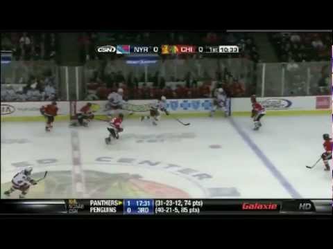 Rangers vs. Blackhawks 4-3 Blackhawks 3/9/12