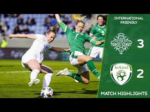 HIGHLIGHTS | Iceland WNT 3-2 Ireland WNT - International Friendly