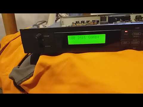 Korg M3R (m1 rack) battery low voltage, batt replacement