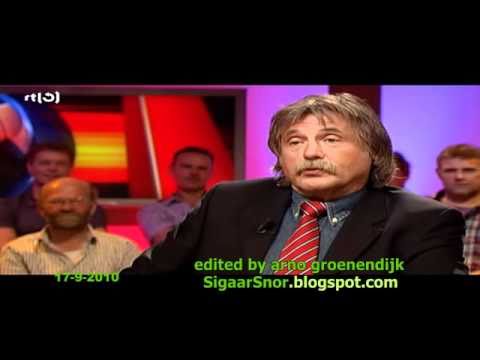 Johan Derksen is harde kern supporter van Feijenoord