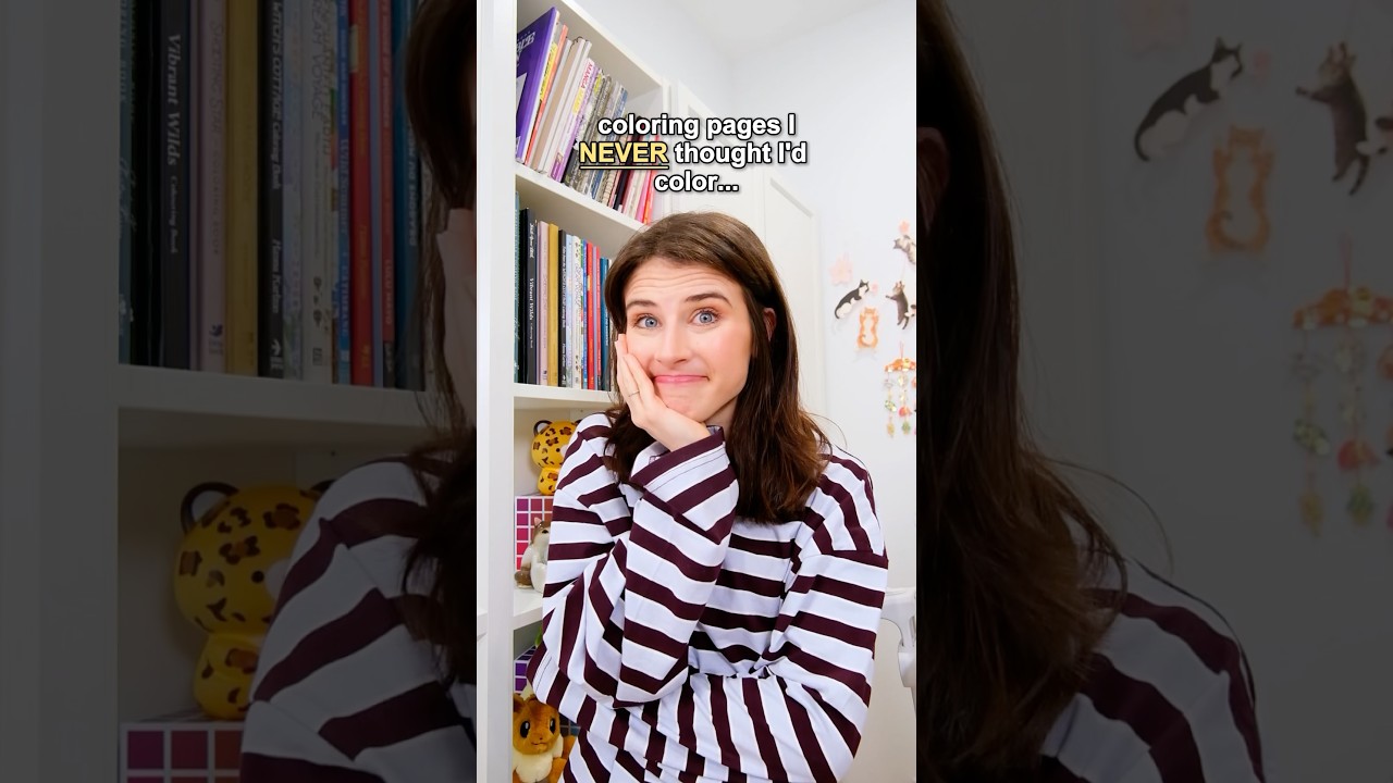 5 Coloring Pages I NEVER Thought I’d Color…