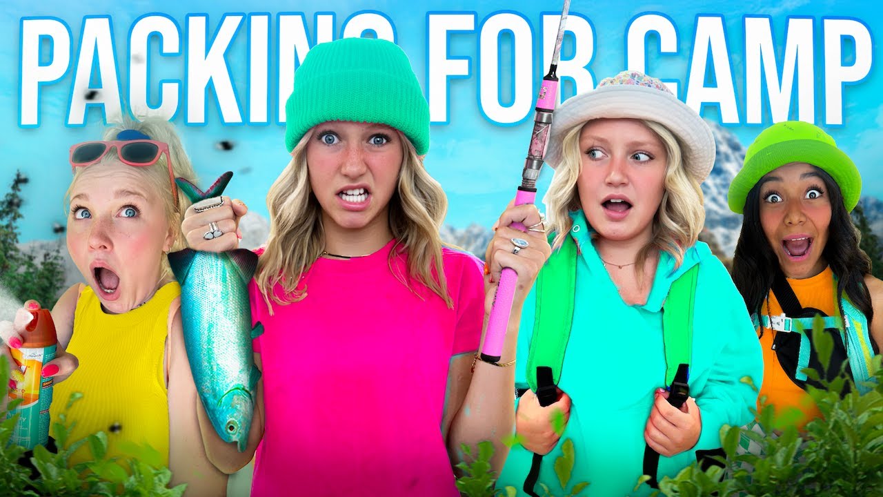PACKiNG FOR TEEN SUMMER CAMP!! *Tips and tricks!* 🏕️ 🐟