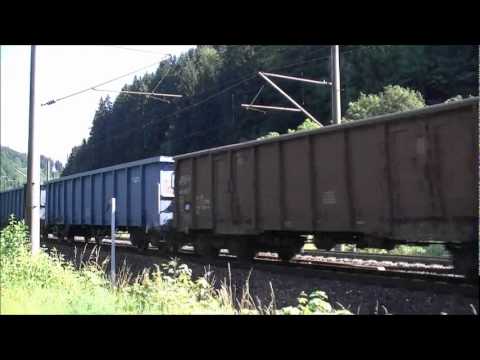 Güterzüge / Züge auf der Frankenwaldbahn in Förtschendorf Teil 2