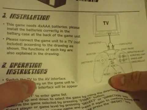 Senario 101 in 1 games unpackaging