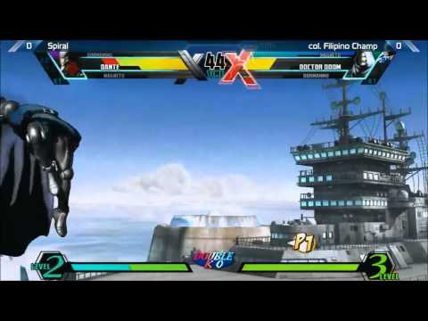 UMvC3 Spiral vs coL Filipino Champ - Double K.O