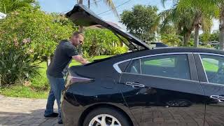 Taking Falcon Power Wheelchair Out Of Trunk of Car