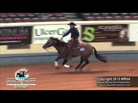 Memorable Revolution ridden by Brian Bell - 2013 NRHA Futurity(Open Futurity First Go)