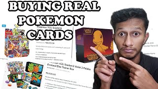 How to buy Real Pokemon Cards In india ???