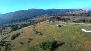 preview picture of video 'Test range FrSky DJT 2.4Ghz. Peak Goliam Kapral to Pancharevo lake and back.'
