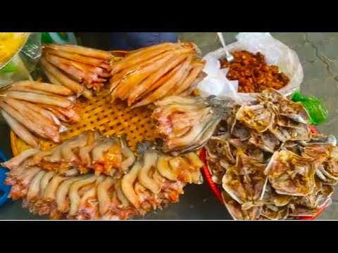 Amazing Food Tour Around Cambodian Market - Phnom Penh Street Food Video