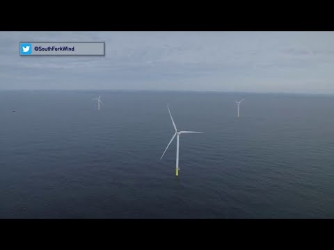 NY Long Island Wind Farm Completion Offshore