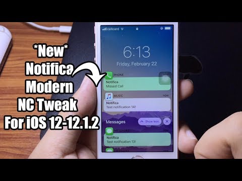 *NEW* Get Notifica Modern Notification For iOS 12-12.1.2