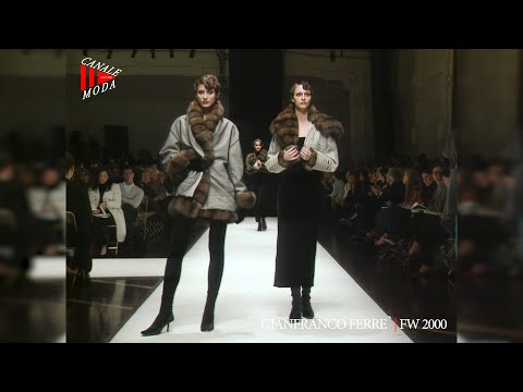 GIANFRANCO FERRE' Fall Winter 2000 Milan - Canale Moda