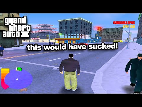THIS is What GTA 3 Originally Looked Like in ALPHA