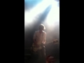The White Dominos singer jams with The Blue Van
