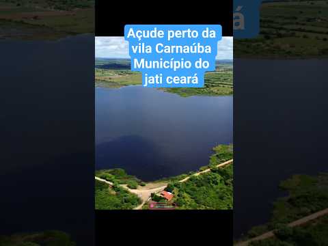 Açude Perto Da Vila Carnaúba Município do jati ceará @JFdrone1