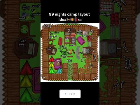 ￼99 nights in the forest base idea #99nightintheforest #roblox 