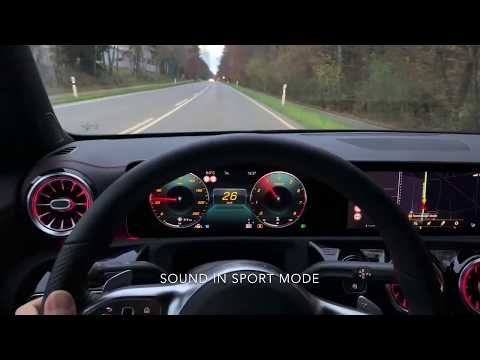 New Mercedes CLA 220 AMG Line Acceleration Sound Check