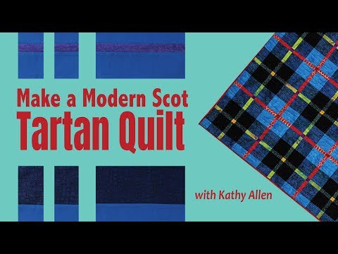 How to Make a Modern Scot Tartan Quilt