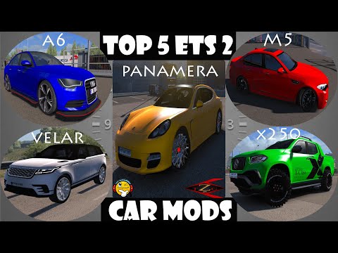 Top 5 Car Mods Part 1- Euro Truck Simulator 2: V1.36