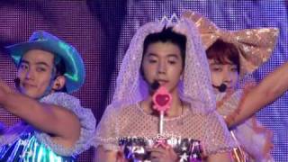 2PM 1st Concert - Orange Caramel&#39;s Magic Girl (wooyoung focused)