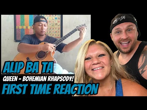 ALIP BA TA | QUEEN - BOHEMIAN RHAPSODY (FINGERSTYLE) WIFE'S FIRST REACTION (I THINK I SAW TEARS!)