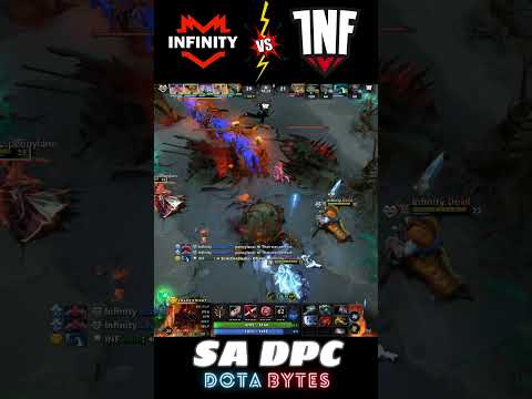 Infinity vs Infamous Gaming 🥇 | SA DPC 🔥 #dota2 #shorts