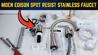 Moen Edison Spot Resist Stainless Faucet | Real User Review After Installation ||