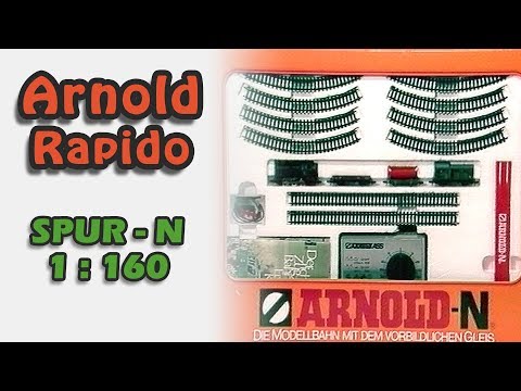 Arnold Rapido Spur N 1:160 - Alter Werbefilm von 1986