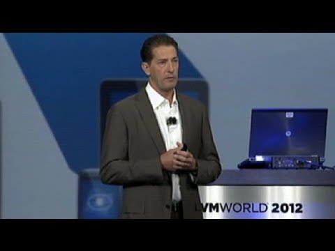 Day 2 General Session at VMworld 2012 San Francisco w/ Slides