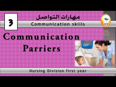 Communication skills lecture 1 what is communication ما هي مهارات التواصل