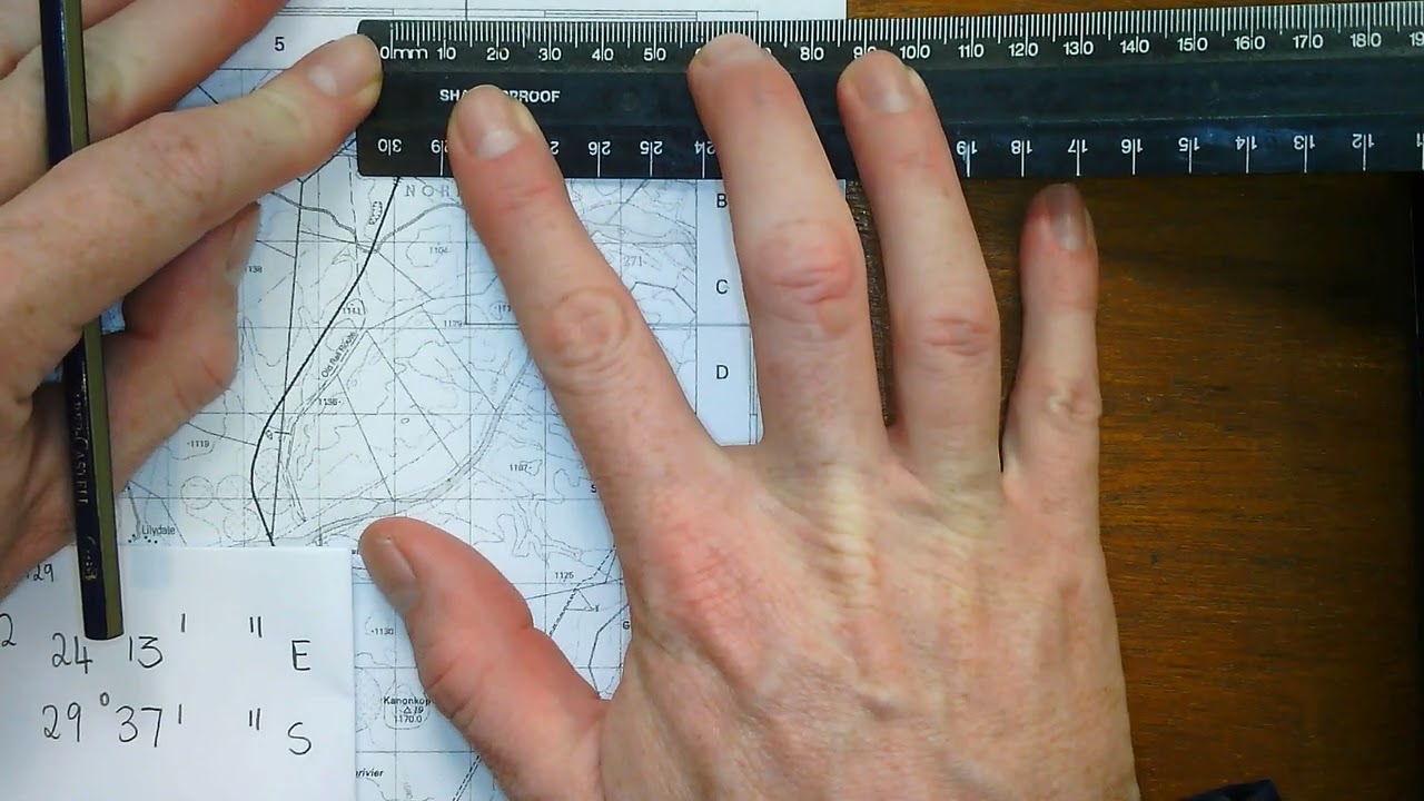 Co ordinates For Grade 9 Map Work 1:50 000 ( HopeTown)
