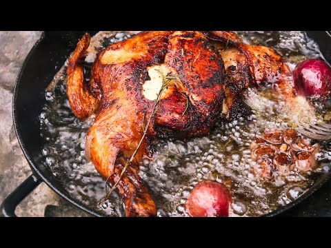 Epic Fried Whole Chicken!🔥🔥🔥