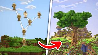 I Built a Tree Algorithm with Minecraft Commands