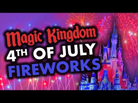 2022 Disney's Celebrate America! Fireworks at Magic Kingdom