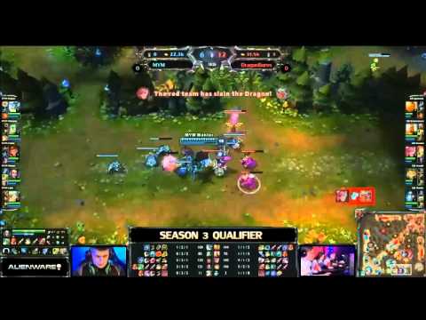 Game 1 Dragonborns (DB) vs MYM Championship Series European Qualifier Warsaw [LCS EU]