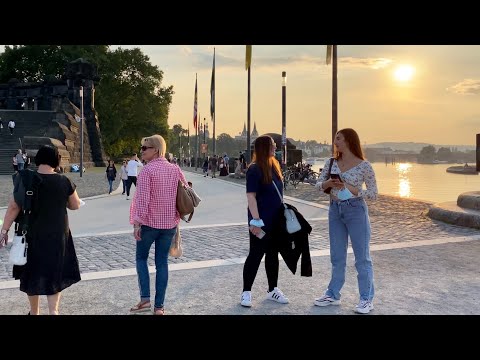 Koblenz an Rhein und Mosel  Rheinland-Pfalz Germany 4K